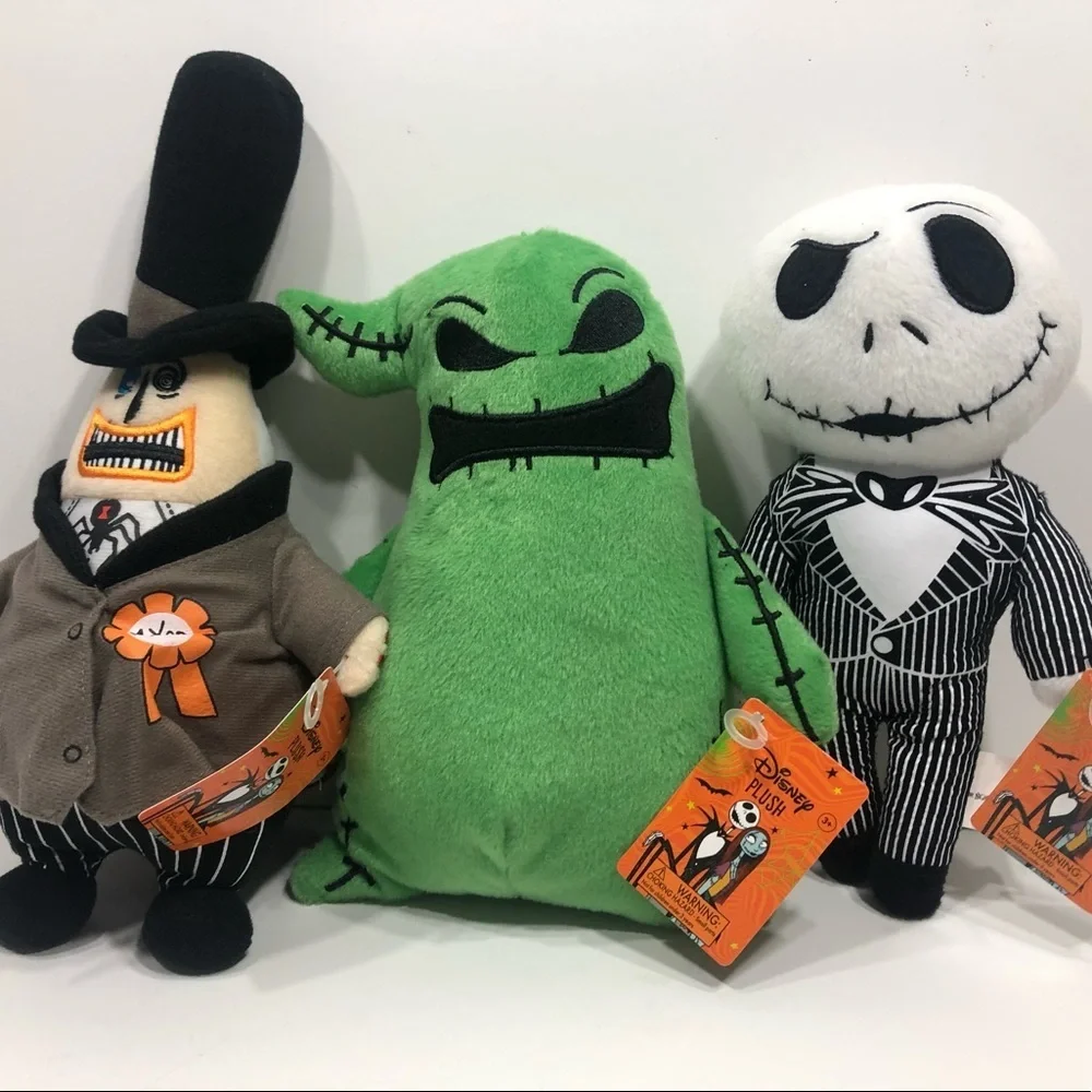 Oogie Boogie/Jack/Mayor Plush NWT
